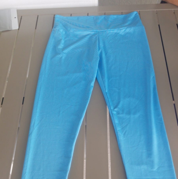 Medium Women Leggings  Size High Waist Stretch Can - Picture 2 of 2